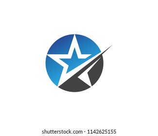 Star Logo Template vector icon illustration design