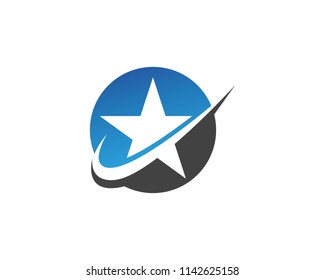 Star Logo Template vector icon illustration design