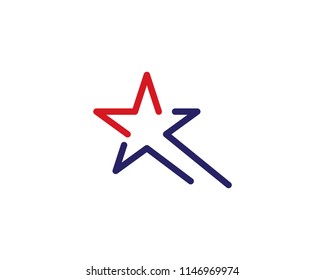 Star Logo Template vector icon illustration design