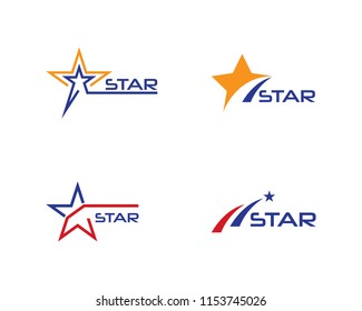 Star Logo Template vector icon illustration design