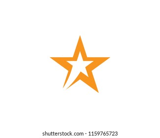 Star Logo Template vector icon illustration design
