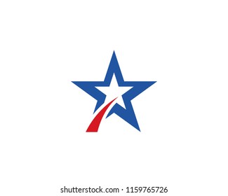 Star Logo Template vector icon illustration design