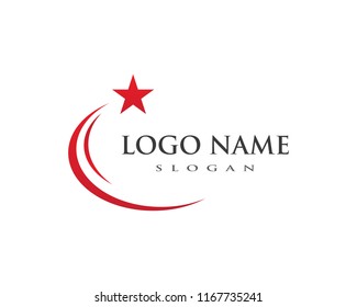 Star Logo Template vector icon illustration design