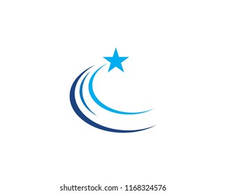 Star Logo Template vector icon illustration design