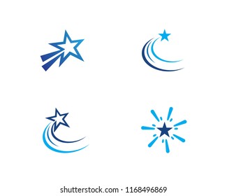 Star Logo Template vector icon illustration design