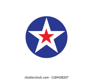 Star Logo Template vector icon illustration design