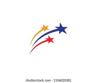 Star Logo Template vector icon illustration design