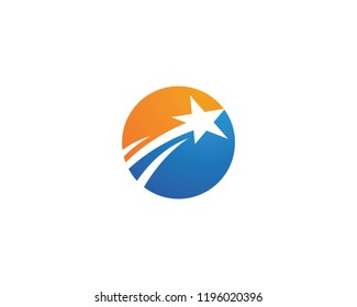 Star Logo Template vector icon illustration design