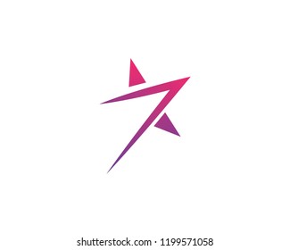 Star Logo Template vector icon illustration design