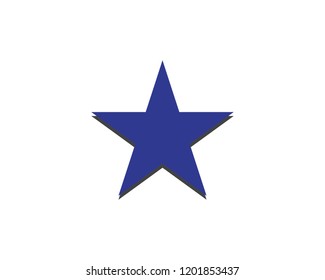 Star logo template vector icon illustration design