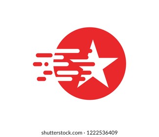 Star Logo Template vector icon illustration design