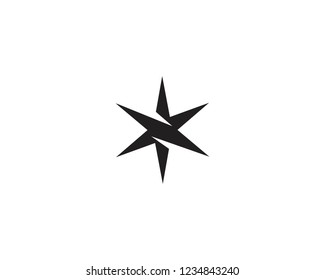 Star Logo Template vector icon illustration design
