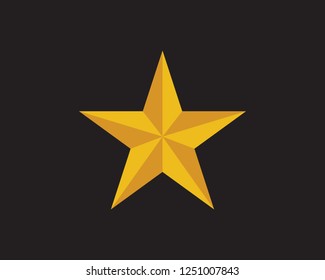 Star logo template vector icon illustration design