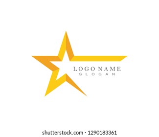 Star Logo Template vector icon illustration design