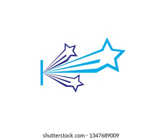 Star Logo Template vector icon illustration design - Vector
