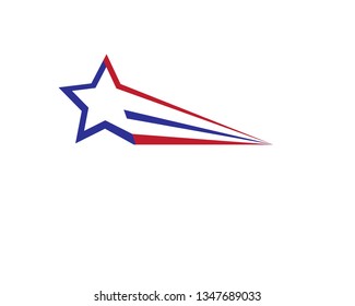 Star Logo Template vector icon illustration design - Vector
