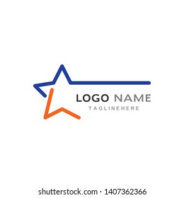 Star Logo Template vector icon illustration design