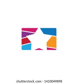 Star Logo Template vector icon illustration design