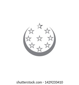 Star Logo Template vector icon illustration design
