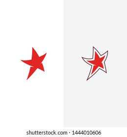 Star Logo Template vector icon illustration design
