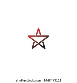 Star logo template vector icon illustration design