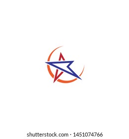 Star Logo Template vector icon illustration design