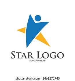 Star Logo Template vector icon illustration design