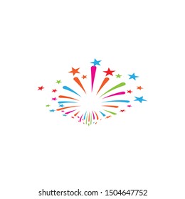 Star logo template vector icon illustration design