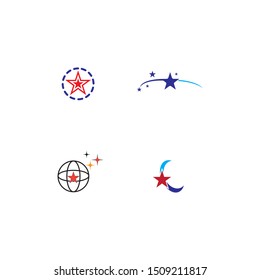 Star Logo Template vector icon illustration design