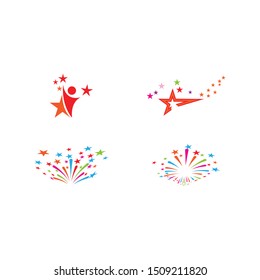 Star Logo Template vector icon illustration design