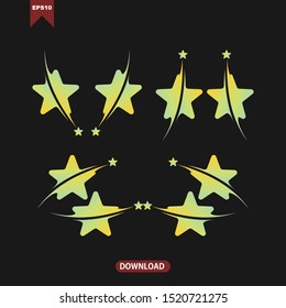 Star Logo Template vector icon illustration design