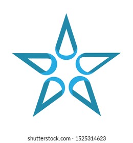 Star Logo Template vector icon illustration design