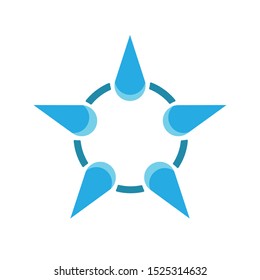 Star Logo Template vector icon illustration design