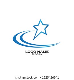 Star Logo Template vector icon illustration design
