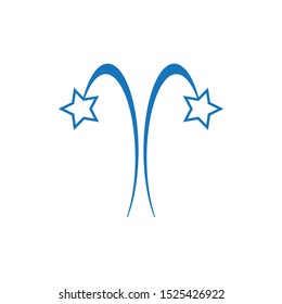 Star Logo Template vector icon illustration design
