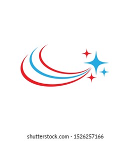 Star Logo Template vector icon illustration design
