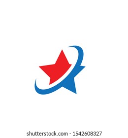 Star Logo Template vector icon illustration design
