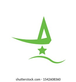 Star Logo Template vector icon illustration design
