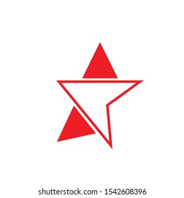Star Logo Template vector icon illustration design
