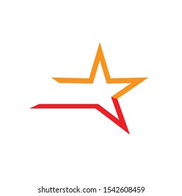Star Logo Template vector icon illustration design

