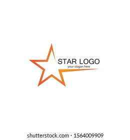 star logo template vector icon illustration design-vector