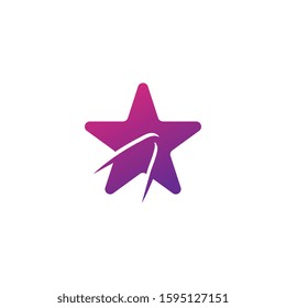 Star Logo Template vector icon illustration design