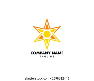 Star Logo Template Vector Icon Illustration Design