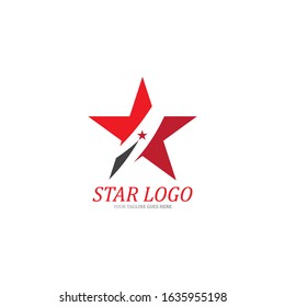 Star Logo Template vector icon illustration	
