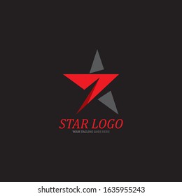 Star Logo Template vector icon illustration	
