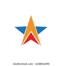 Star Logo Template vector icon illustration design
