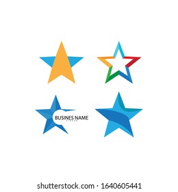 Star Logo Template vector icon illustration design