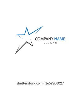 Star Logo Template vector icon illustration design