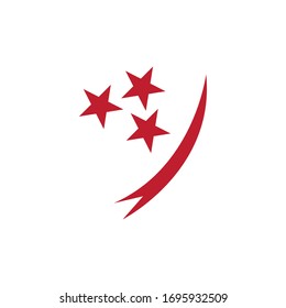 Star Logo Template vector icon illustration design