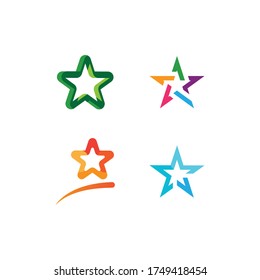 Star Logo Template vector icon illustration design